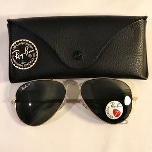 Rayban polarized aviators